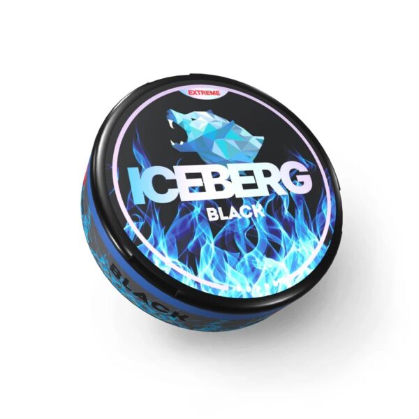 Snusmine Iceberg Black x-strong